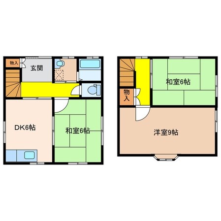 青山阿保M様貸家の物件間取画像